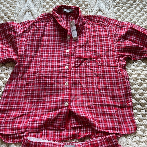 J.Crew women’s flannel pj set - Picture 3 of 3